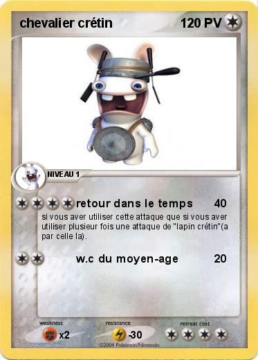 Pokemon chevalier crétin