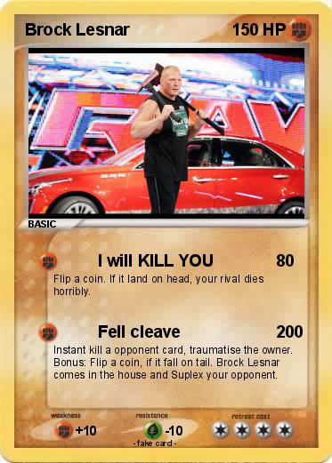 Pokemon Brock Lesnar