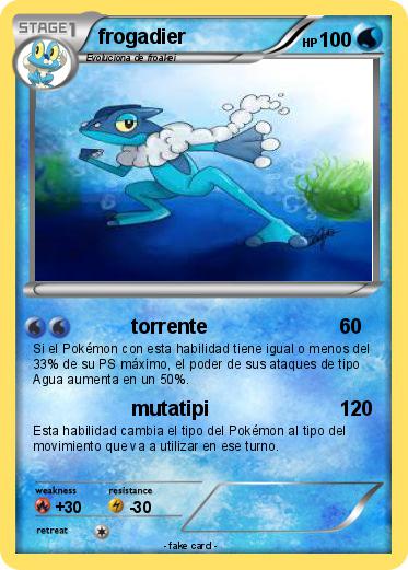 Pokemon frogadier