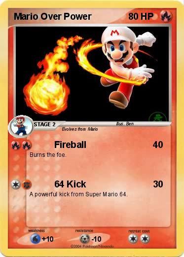 Pokemon Mario Over Power