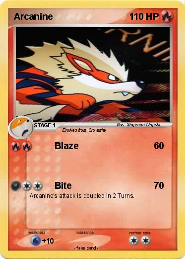 Pokemon Arcanine