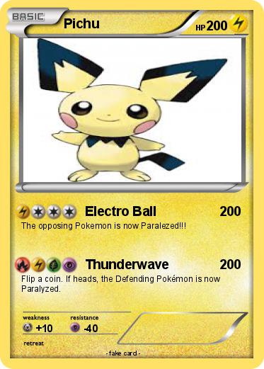 Pokemon Pichu