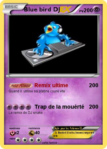 Pokemon Blue bird DJ