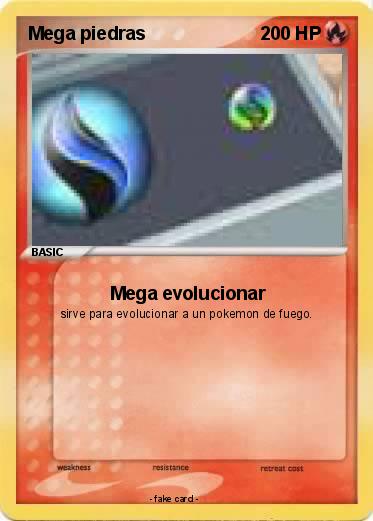 Pokemon Mega piedras