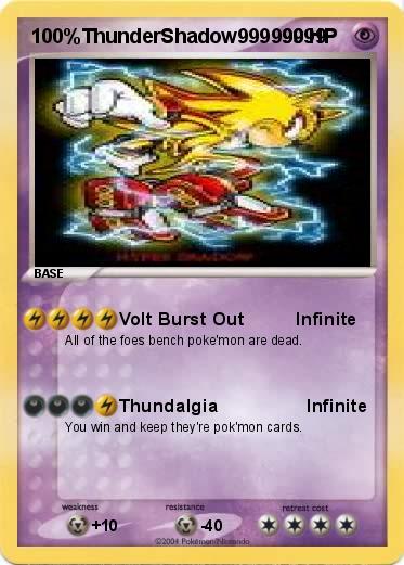 Pokemon 100%ThunderShadow99999999