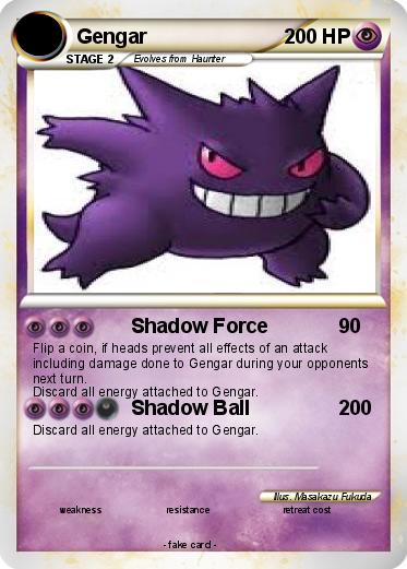Pokemon Gengar