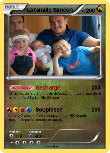 Pokemon La famille Siméon