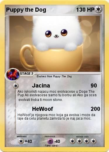 Pokemon Puppy the Dog