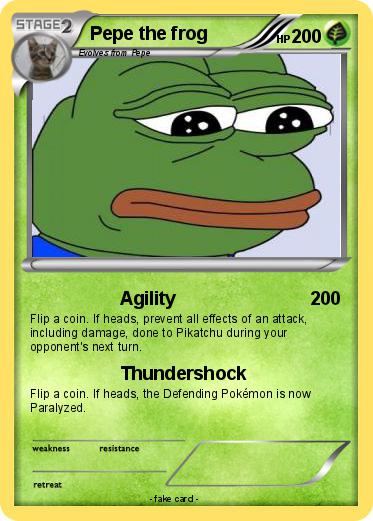 Pokemon Pepe the frog