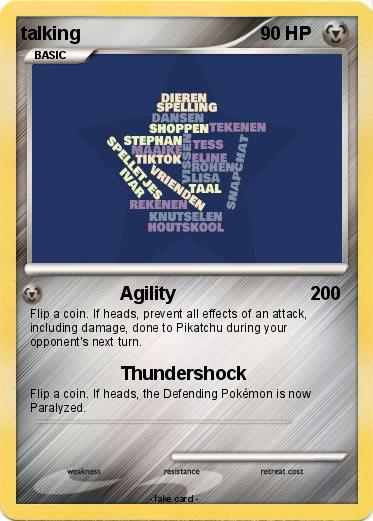 Pokemon talking