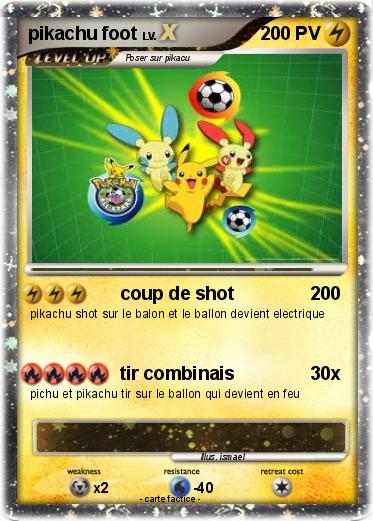 Pokemon pikachu foot