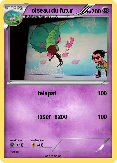 Pokemon l oiseau du futur