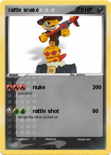 Pokemon rattle snake