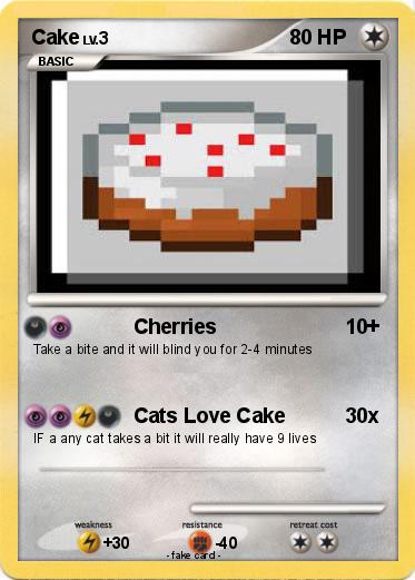 Pokemon Cake