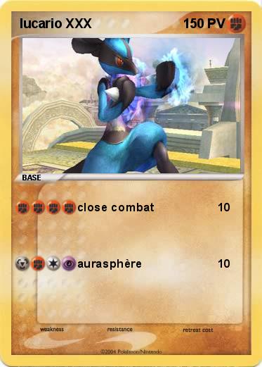 Pokemon lucario XXX
