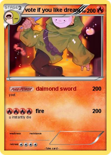 Pokemon vote if you like dream