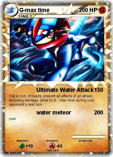Pokemon G-max time