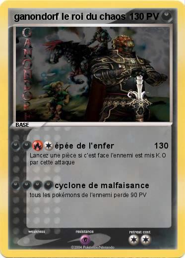 Pokemon ganondorf le roi du chaos