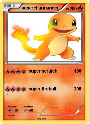 Pokemon supercharmander