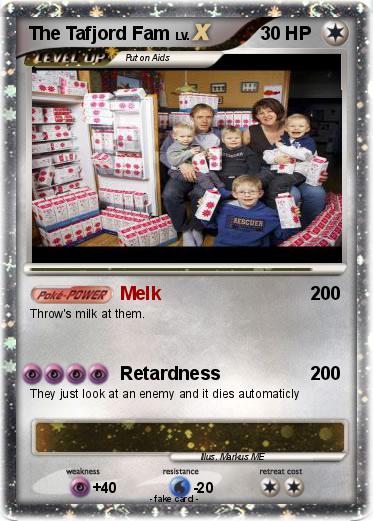 Pokemon The Tafjord Fam