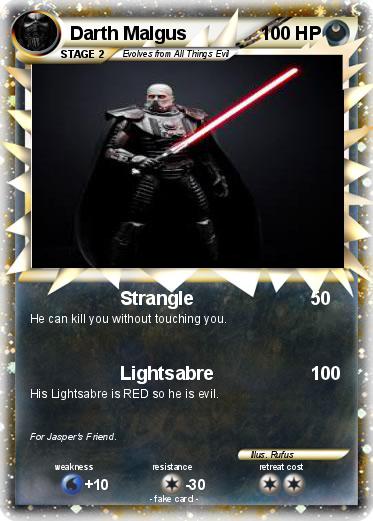 Pokemon Darth Malgus