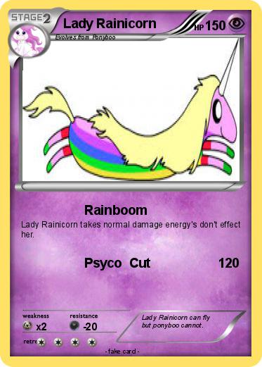 Pokemon Lady Rainicorn