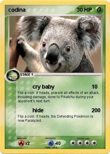 Pokemon codina