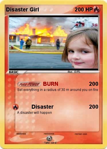 Pokemon Disaster Girl