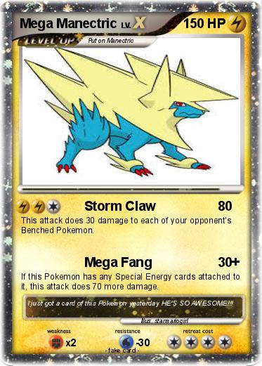 Pokemon Mega Manectric