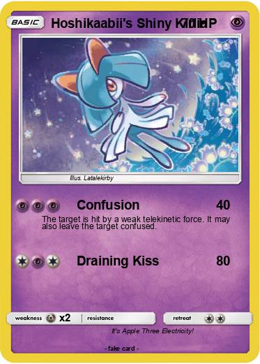 Pokemon Hoshikaabii's Shiny Kirlia