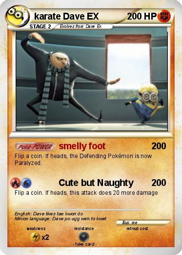 Pokemon karate Dave EX