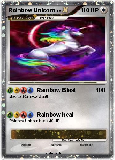 Pokemon Rainbow Unicorn