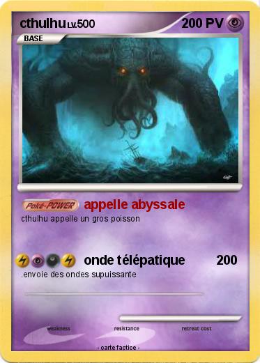 Pokemon cthulhu