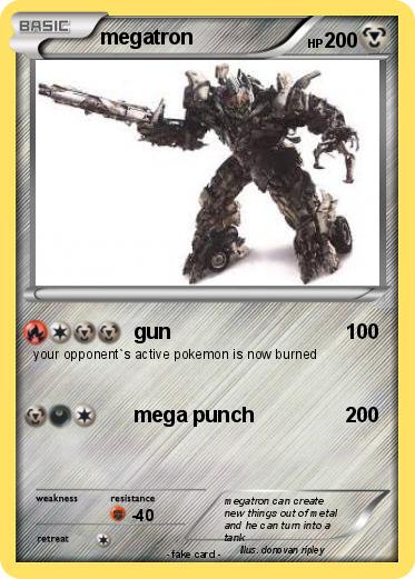 Pokemon megatron