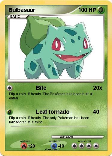 Pokemon Bulbasaur