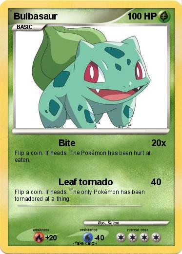 Pokemon Bulbasaur