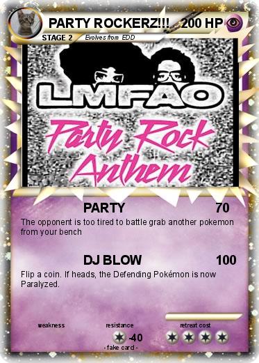 Pokemon PARTY ROCKERZ!!!