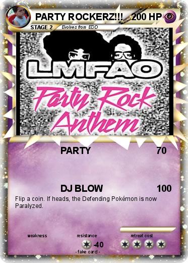 Pokemon PARTY ROCKERZ!!!