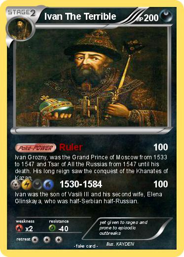 Pokemon Ivan The Terrible