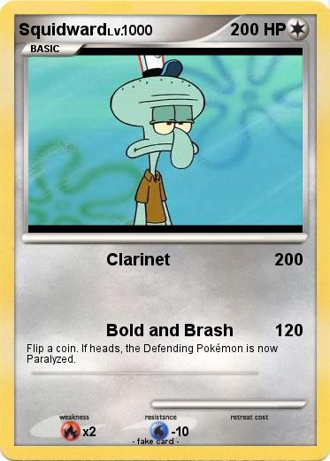 Pokemon Squidward