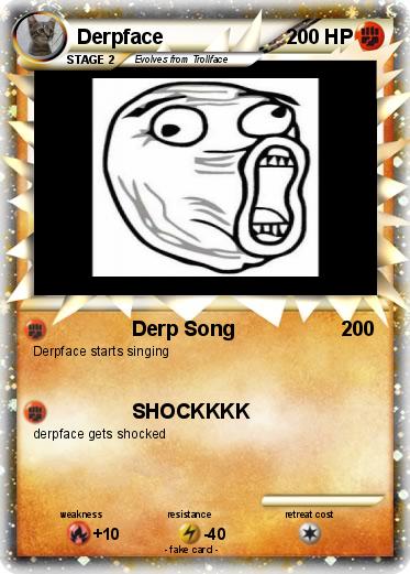 Pokemon Derpface