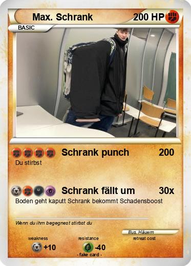 Pokemon Max. Schrank