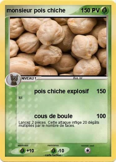 Pokemon monsieur pois chiche