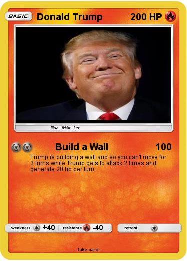 Pokemon Donald Trump