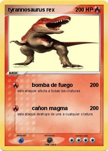 Pokemon tyrannosaurus rex