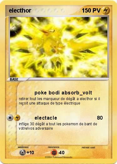 Pokemon electhor