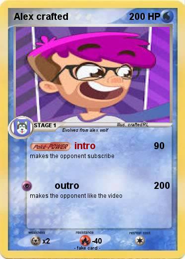Pokemon Alex crafted