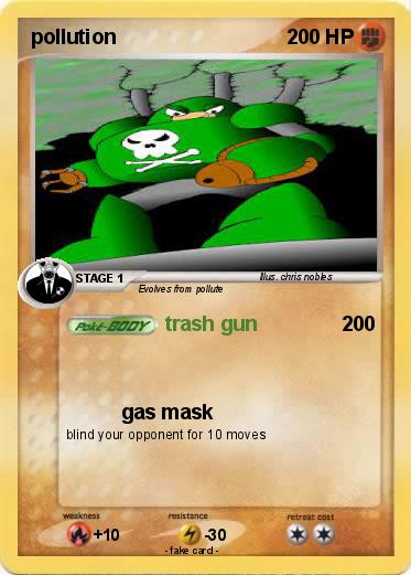 Pokemon pollution