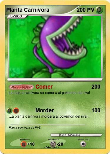 Pokemon Planta Carnivora