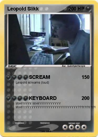 Pokemon Leopold Slikk